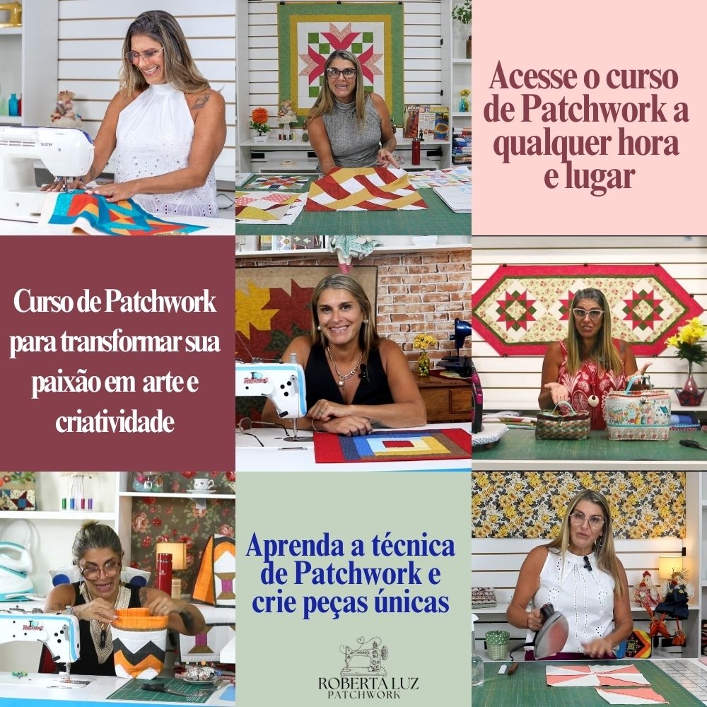 CURSO DE PATCHWORK DE A A Z