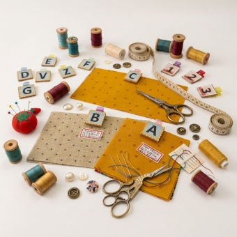 Clips de marcação especiais para patchwork da Roberta Luz